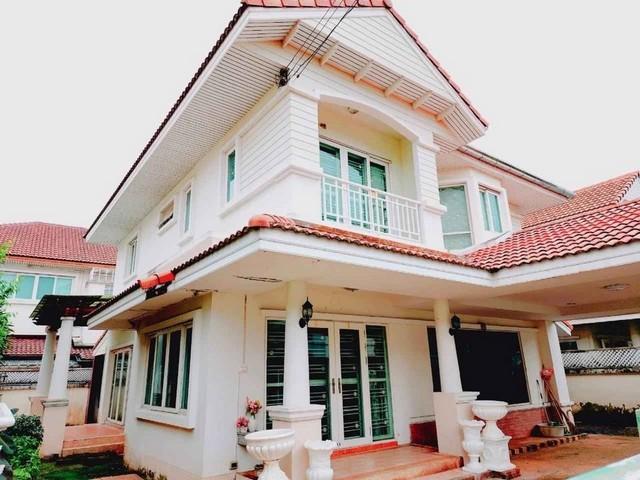 ให้เช่าบ้านเดี่ยว 2 ชั้น หมู่บ้านนนท์ณิชา สะพานพระนั่งเกล้า ใกล้ BTS ไทรม้า