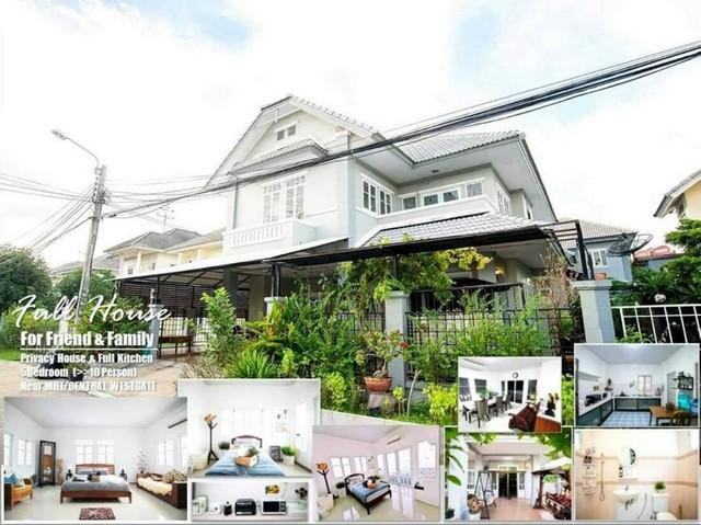 ให้เช่าบ้านเดี่ยว 2 ชั้น หมู่บ้าน The Oriental House บางใหญ่ นนทบุรี