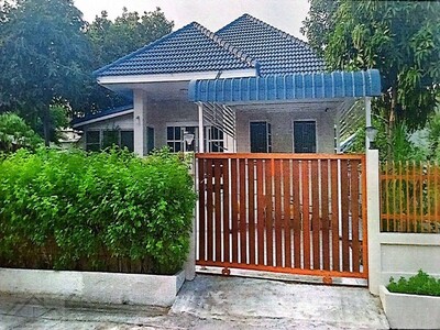 ขายบ้านชั้นเดียว 120 ตรว. ม.กานดา บางบอน5 พื้นที่ด้านข้างเยอะ