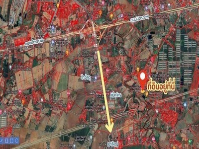 ขายที่ดินปากทางขึ้นเขาใหญ่โคราช ใกล้หมู่บ้าน แหล่งชุมชน