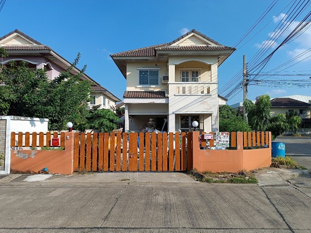 บ้านเดี่ยว หมู่บ้าน ฟ้าใหม่ คลองข่อย 345 หลังมุม ราคาถูก ใกล้ MRT คลองบางไผ่