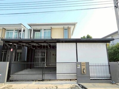 P1 บ้านแฝด อินนิซิโอ 3 ปิ่นเกล้า - วงแหวน ต่อเติมเต็ม ถูกสุดในโคร