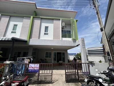 ทาวน์เฮ้าส์ฟิลบ้านแฝด หลังมุม 2 ชั้น 58.6 ตร.ว. หมู่บ้านโอโซนเพลส