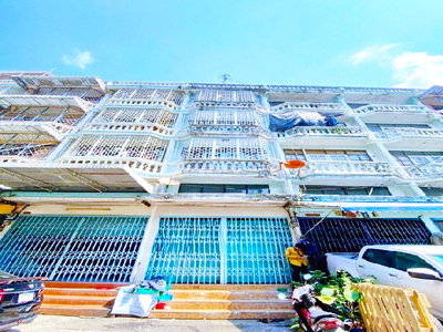 ท่าพระ 2.4 กม. เดอะ มอลล์ ให้เช่าอาคารพาณิชย์ 4ชั้น MRTท่าพระ 600