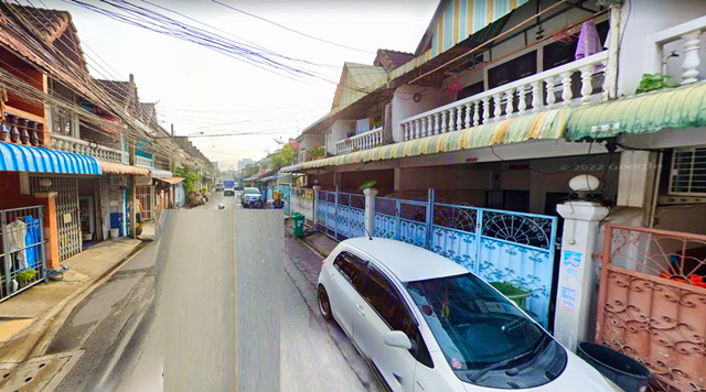  ให้เช่า MRT ห้วยขวาง  ให้เช่า ประชาราษฎร์บำเพ็ญ 22-28  เหม่งจ๋าย ทาว์เฮาส์ 2 ชั้น 1แอร์ 23 ตร.วา 180 ตรม.