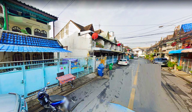 ห้วยขวาง ทาว์เฮาส์ 2 ชั้น MRT ให้เช่า ประชาราษฎร์บำเพ็ญ 22-28 1แอร์ 23 ตร.วา 180 ตรม.เหม่งจ๋าย 