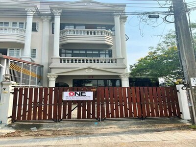 ขายอาคารพาณิชย์ 3 ชั้นหลังสุดท้ายติดคลอง ประชาอุทิศ 12 