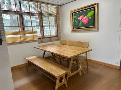 บ้านเดี่ยวให้เช่าซอยวชิรธรรมสาาธิต55มี4นอน2น้ำตกแต่งสวยเฟอร์ครบใก