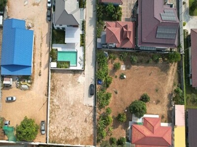 ที่ดินเปล่าแปลงสวย ซอยK9 ห้วยใหญ่ พัทยา บางละมุง ชลบุรี 