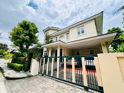 ให้เช่าบ้านเดี่ยว 2 ชั้น 131 ตรว. 4 ห้องนอน โกลเด้นนครา อ่อนนุช 6