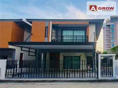 ให้เช่าโครงการเรสท์ วิลเลจ ซอยวัดสลุด แปลงมุม ตกแต่งครบพร้อมอยู่