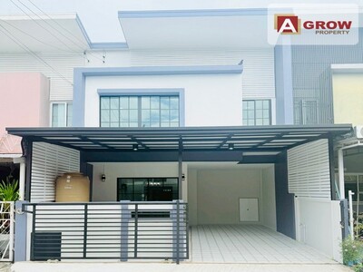 หมู่บ้านไอดีไซด์ ถนนเลียบคลองสอง รีโนเวทใหม่ พร้อมเข้าอยู่