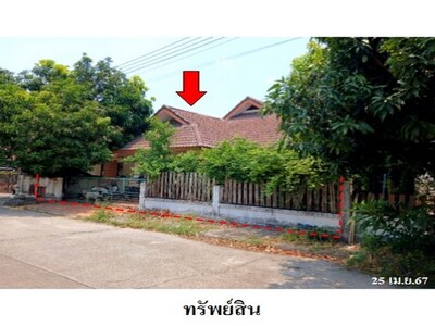 ขายบ้านเดี่ยวโครงการ มาบยางพร ล้านนา วิลเลจ มาบยางพร  ปลวกแดง ระย