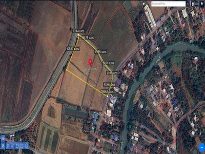 ขายที่เปล่าบ้านแพรกอยุธยาติดถนน ใกล้สหกรณ์การเกษตรบ้านแพรก