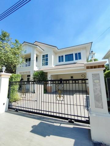 ให้เช่าบ้านเดี่ยว 2ชั้น ตกแต่งพร้อมอยู่ 87ตร.ว โครงการ เพอร์เฟคมาสเตอร์พีซ-พระราม9