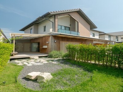 ขายบ้านแปลงมุมแต่งครบ สไตล์ญี่ปุ่น พร้อมเฟอร์ฯ 