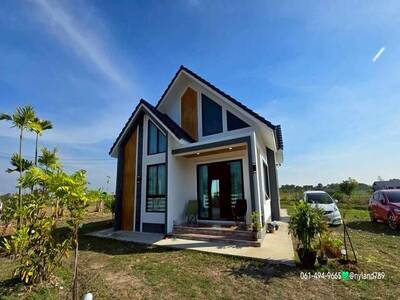 ปีใหม่ลดให้เป็นแสน บ้านสวน 1 ไร่ 2 งาน ต.เกาะหวาย อ.ปากพลี จ.นครน