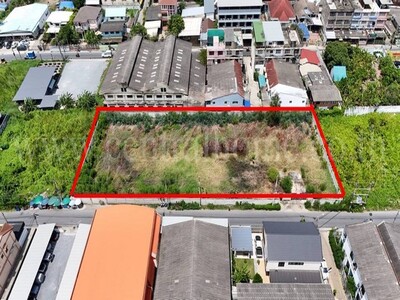 ที่ดินสีม่วง ถมแล้ว 1-3-83 ไร่ สุขสวัสดิ์ 78-พระประแดง ทำเลดี