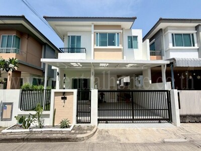 บ้านแฝด เอโทล มัลดีฟส์ ปาล์ม บางนา-วงแหวน รีโนเวทใหม่ ทำเลดี