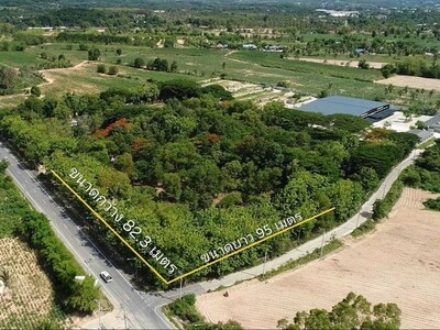 ขายที่ดินเปล่าแปลงสวย พื้นที่สีเหลือง ติดถนนสันติคาม บางละมุง ชลบ