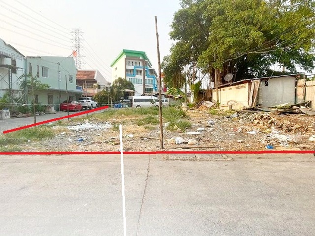 The Mall งามวงศ์วาน ให้เช่า ที่ดิน ค้าขาย อู่ซ่อมรถ แคมป์ คนงาน 102 ตร.วา Homepro ประชาชื่น-งามวงศ์วาน (เลียบคลองประปา) 