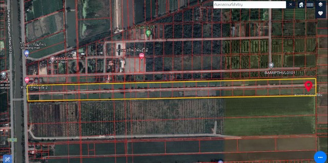 ขายที่ดิน53ไร่ลำลูกกาคลอง13เหมาะจัดสรรและทำโครงการหมู่บ้าน