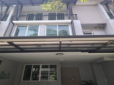 ให้เช่าทาวน์โฮม 3 ชั้น 3 นอน อารียา เดลี่ เกษตร-นวมินทร์ ถนนลาดปล
