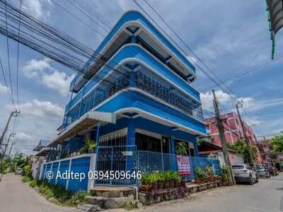  ขายด่วน! ตึก 3 ชั้น 40 ตรว. แปลงหัวมุม ซ.วัดกู้ ปากเกร็ด เหมาะทำ