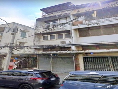 อาคาร1 คูหา 4 ชั้น หลังมุม ริมถนนบริพัตร.2-3นอน MRT สนามไชย 800 ม