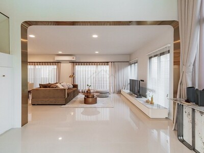 ขายบ้านเดี่ยว 2 ชั้นหลังมุม 68.5 ตรว. 4 นอน  บุราสิริ กรุงเทพกรีฑ