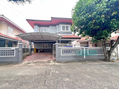 บ้านเดี่ยว เฟื่องสุข2 ถนนกาญจนาภิเษก ลำโพ จังหวัดนนทบุรี