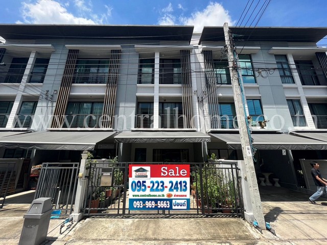 P1 ทาวน์โฮม บ้านกลางเมือง รัตนาธิเบศร์ เลี่ยงเมืองนนทบุรี 10 ใกล้ MRT แยกนนทบุรี 1