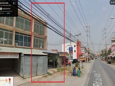 ขายอาคารพาณิชย์ 3 ชั้น 38.5 ตรว. ใกล้นิคมฯ ดับบลิวเอชเอ จ.สระบุรี