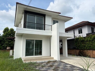 ขายถูกบ้านเดี่ยว 2 ชั้น มบ.ฮาบิเทีย ปัญญาอินทรา1 ขนาด 117.9 ตร.ว.
