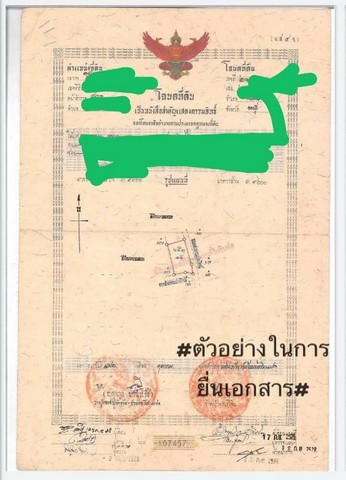 ขายที่ดินแถวเทศบาลตำบลหัวถนน อ.พนัสนิคม จ.ชลบุรี จำนวน 1ไร่