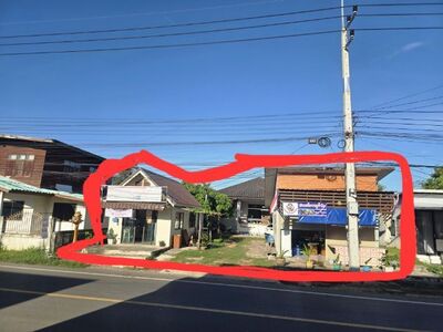 ขายบ้านพร้อมที่ดิน ทำเลทอง เหมาะสำหรับค้าขาย  บ้านฝาง จ.ขอนแก่น 