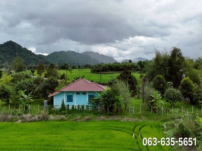 ขายบ้านสวนวิวเขาล้อม ใกล้แมคโครนครนายก ต.เขาพระ อ.เมืองนครนายก