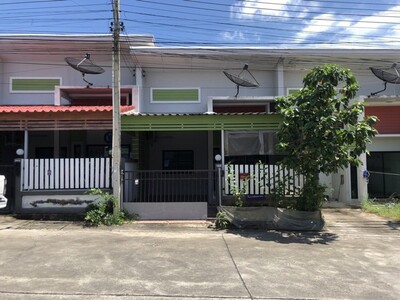 ขายทาวน์เฮ้าส์มือสองปลวกแดง  โครงการบ้านร่มเย็น 2  ระยอง