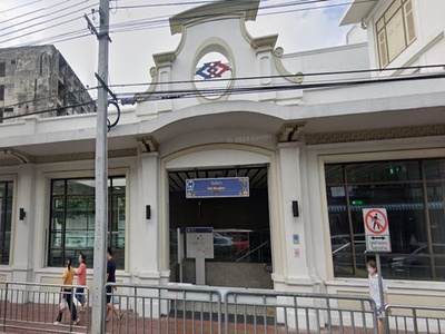 MRTวัดมังกร 200ม. ให้เช่าอาคารพาณิชย์ 4 ชั้นติดถนนใหญ่  18 ตร.วา.