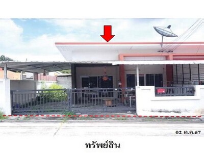 ขายทาวน์เฮ้าส์โครงการ แผ่นดินทอง ลิฟวิ่งโฮม 2  นิคมพัฒนา  ระยอง