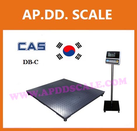 เครื่องชั่งตั้งพื้นขนาดใหญ่ 1-3 ตัน ยี่ห้อ CAS รุ่น DB-C ราคาถูก ส่งฟรี!!