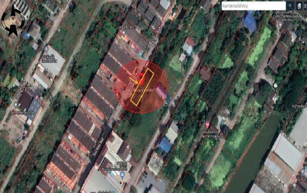 ขายด่วน ที่ดิน 100 ตร.วา หมู่บ้านเหนือฟ้าโฟร์-บางบัวทอง ราคา 1.3 ล้านบาท 