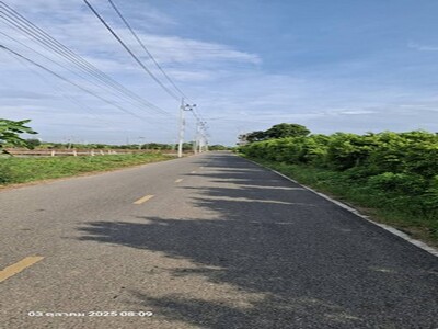 ขายที่ถมแล้วบางส่วน  2 ไร่ ติดถนนสองด้าน  อ.บ้านโพธิ์ จ.ฉะเชิงเทร