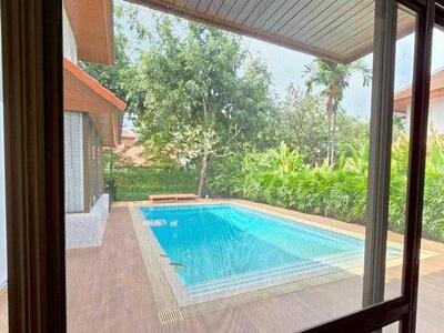 ขาย ให้เช่าบ้านเดี่ยว โครงการ นิชดา พาร์ค Nichada Park พร้อมสระว่