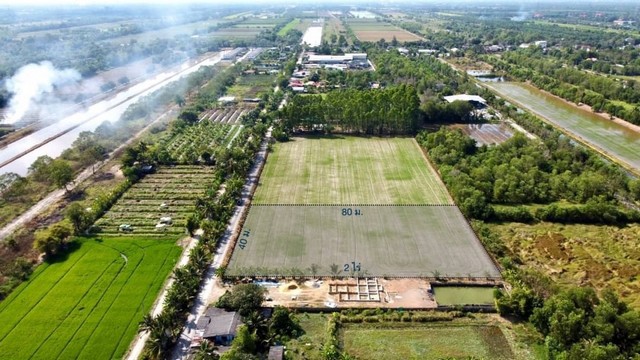ที่ดินคลอง 10 เลียบคลองฝั่งตะวันตก ซอยเทศบาล5 หนองเสือ จ.ปทุมธานี 