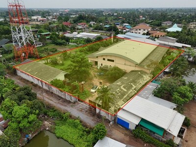 ให้เช่าโกดัง คลังสินค้านครปฐม เนื้อที่กว่า 2 ไร่ครึ่ง ใหญ่กว้างคุ