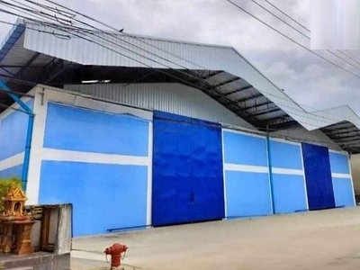 ให้เช่าโกดัง ซอยรุ่งโรจน์ แพรกษา  1,100 ตรม.ออฟฟิศ 2 ชั้น 