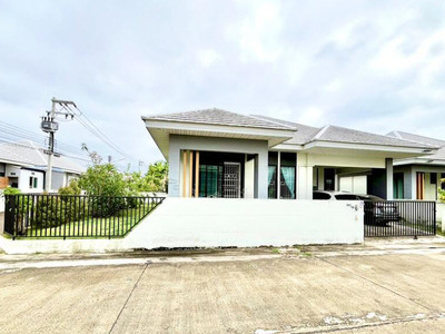 เซ็นทรัล บุญถาวร โคราช 2.7กม. บ้านเดี่ยวชั้นเดียวหัวมุม 3 นอน  