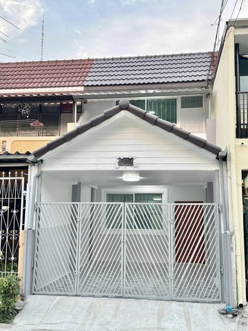 ทาวน์เฮ้าส์มือสอง เมืองนนทบุรี ม.พระปิ่น3 กาญจนาภิเษก บ้านพร้อมอยู่ ทำเลดี 