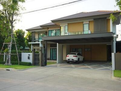 ให้เช่าบ้านเดี่ยว2ชั้น4 ห้องนอน หมู่บ้านบุราศิริ ราชพฤกษ์-345พร้อ
